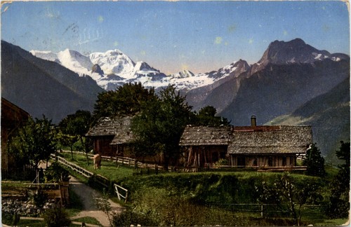 Aeschi landschaft mit - aeschi,