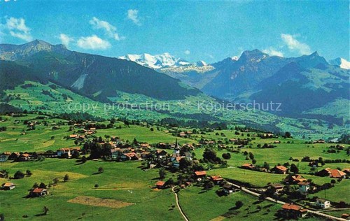 Aeschi spiez panorama alpen - spiez,