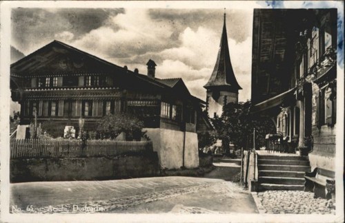Aeschi dorfpartie - aeschi, be