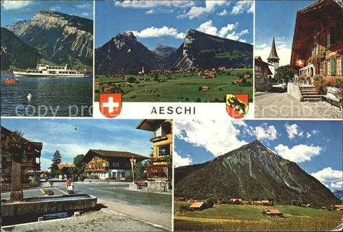 Aeschi spiez ansichten - spiez, wappen