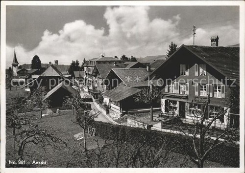 Aeschi spiez teilansicht - aeschi,