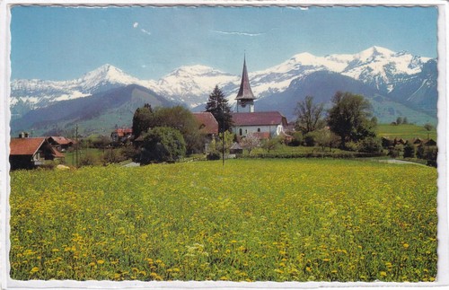 Ansichtskarte aeschi bei - ansichtskarte,