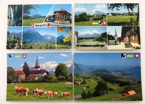 Schweiz postkarten lot x - schweiz,