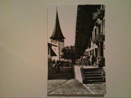 Aeschi dorfstrasse mit kirche - mit,
