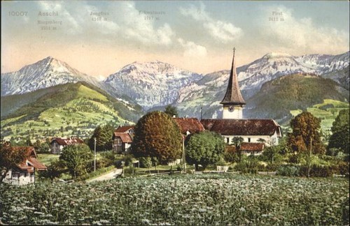 Aeschi spiez jungfrau - spiez, first